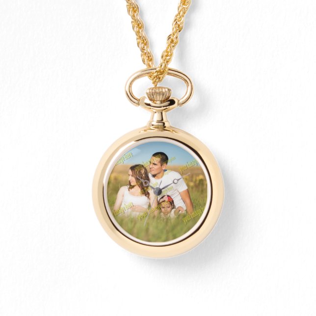 FAMILY Photo ✨ Lovely Custom  Watch (Front)