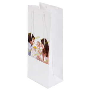 FAMILY Photo ✨ Lovely Custom Wine Gift Bag
