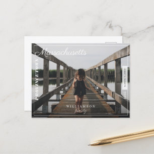 Family Photo Modern Editorial Travel Destination Holiday Postcard