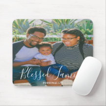Family Photo Mouse Pad