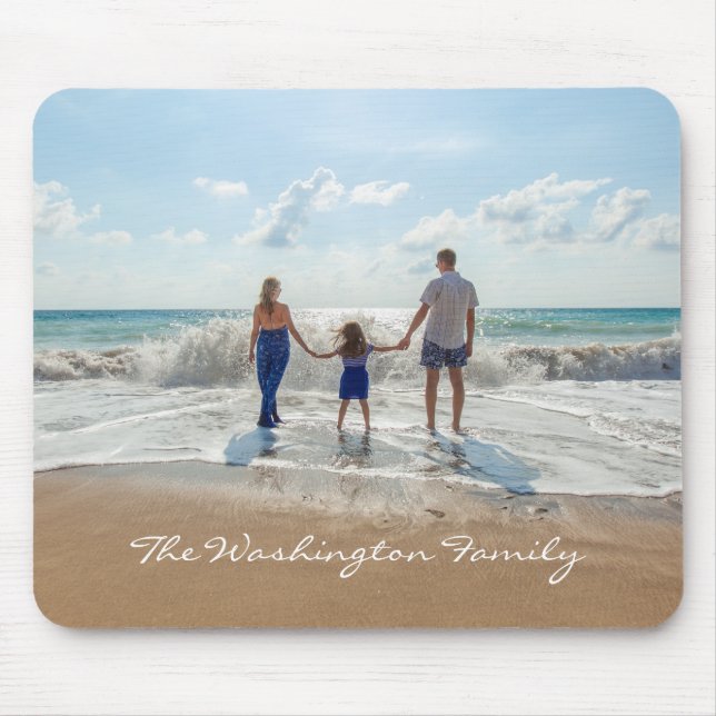 Family Photo Mouse Pad (Front)