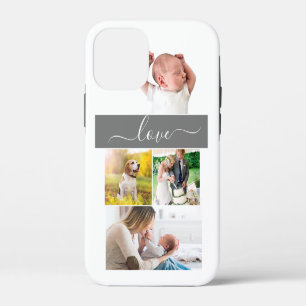 Family Photo Mum Memories Love Script Custom iPhone 12 Mini Case