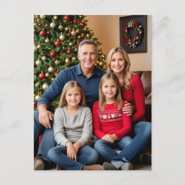 Family Photo Postcard (Front)