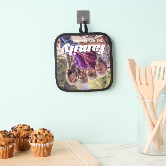 Family Photo Pot Holder (Insitu(Hanging))