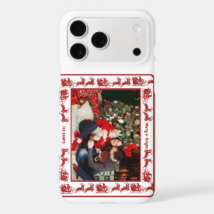 Family Photo Santa Sleigh Ride Christmas 