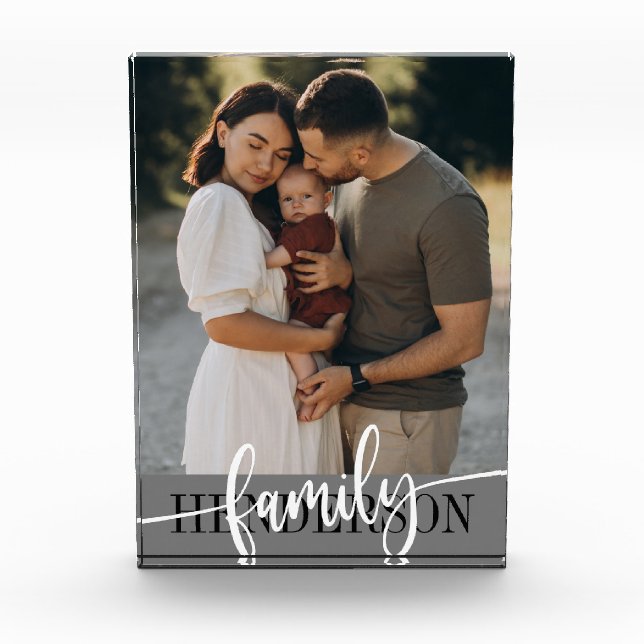 Family Photo Typography (Front)
