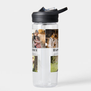 family photos memories add family name picture water bottle