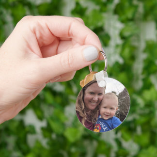 Family Picture Personalised Key Ring
