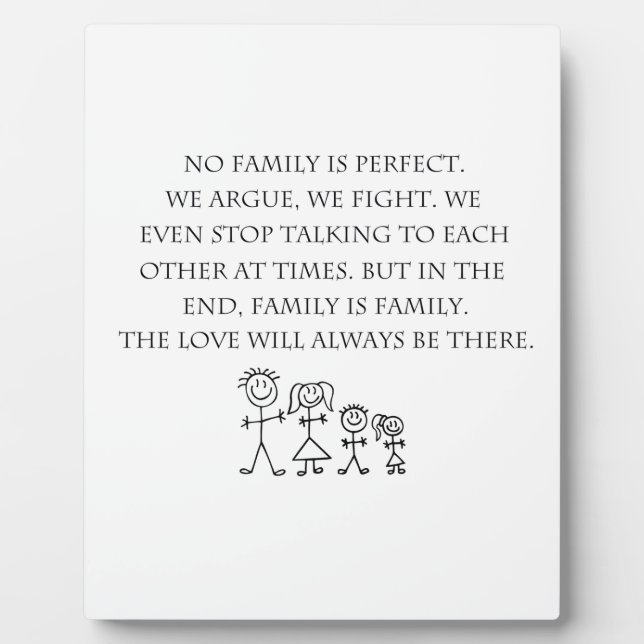 Family Plaque (Front)