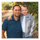 Family Portrait 6x6 Square Photo