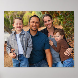 Family Portrait Landscape Poster