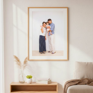 Family Portrait Premium Satin Photo Print