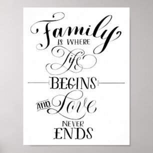 Family poster