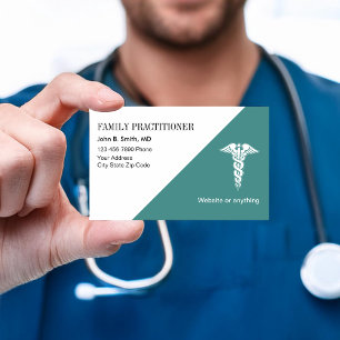 Family Practitioner Doctor Office Business Card
