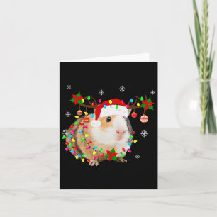 Family Pyjamas Christmas Christmas Guinea Pig Paja Card