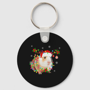 Family Pyjamas Christmas Christmas Guinea Pig Paja Key Ring