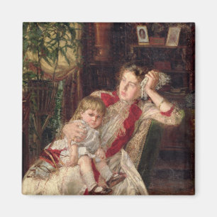 Family Quarrel, 1890 Magnet