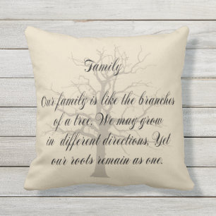 FAMILY QUOTE CUSHION