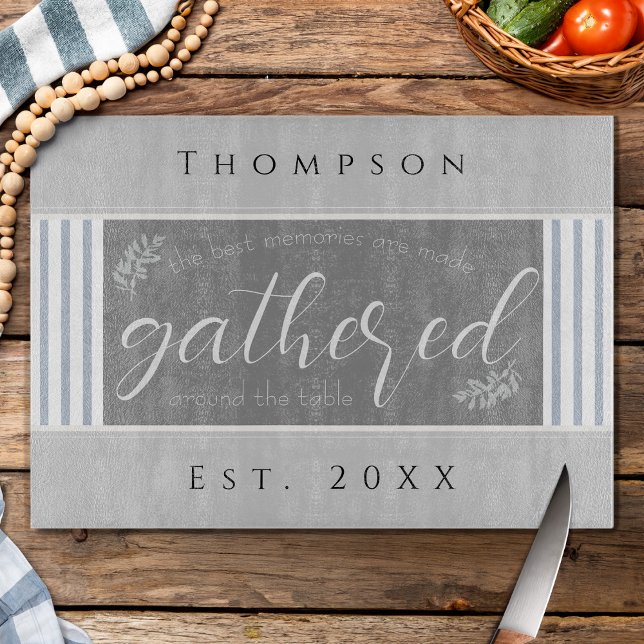 Family Quote Last Name Year Est Cutting Board (Family Quote Last Name Year Est Cutting Board)