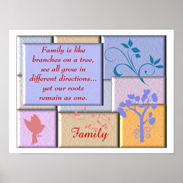 Family Quote - Poster (Front)