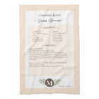 Family Recipe Keepsake Heirloom