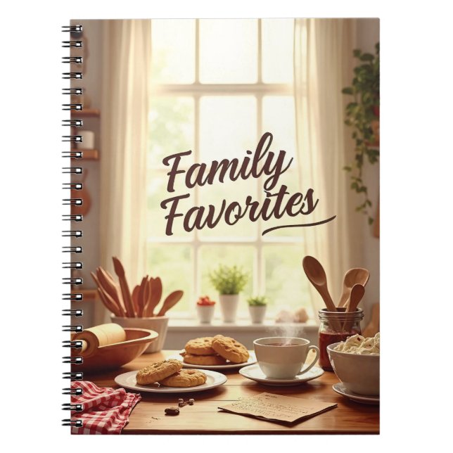Family Recipes Notebook (Front)