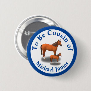 Family Relation Assorted Animals 6 Cm Round Badge
