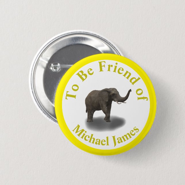 Family Relation Assorted Animals 6 Cm Round Badge (Front & Back)