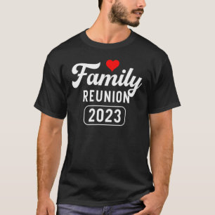 Family Reunion 2023 Meeting Celebration Family Mat T-Shirt