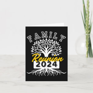 Family Reunion 2024 Attend Meeting Group Vintage  Card