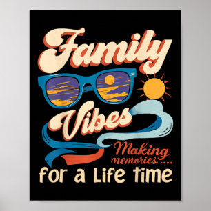 Family Reunion 2025 Family Vibes Making Memories M Poster