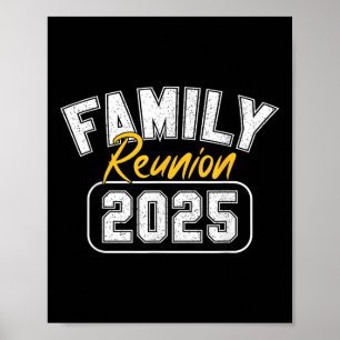Family Reunion 2025 Gathering Families Meeting Mat Poster