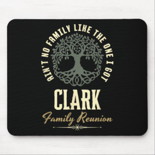 Family Reunion 2025 Matching Design - Clark Mouse Pad
