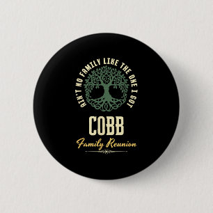 Family Reunion 2025 Matching Design - Cobb  6 Cm Round Badge