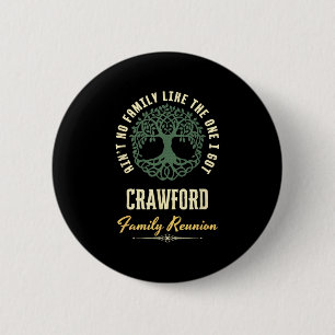 Family Reunion 2025 Matching Design - Crawford 6 Cm Round Badge
