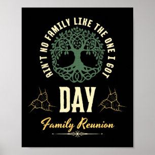 Family Reunion 2025 Matching Design - Day Poster