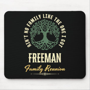 Family Reunion 2025 Matching Design - Freeman Mouse Pad