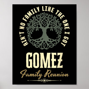 Family Reunion 2025 Matching Design - Gomez Poster
