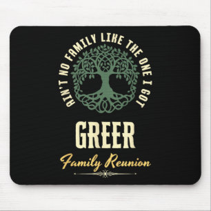 Family Reunion 2025 Matching Design - Greer Mouse Pad