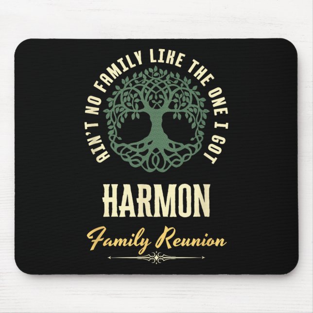 Family Reunion 2025 Matching Design - Harmon  Mouse Pad (Front)