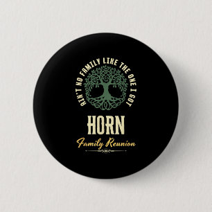 Family Reunion 2025 Matching Design - Horn 6 Cm Round Badge