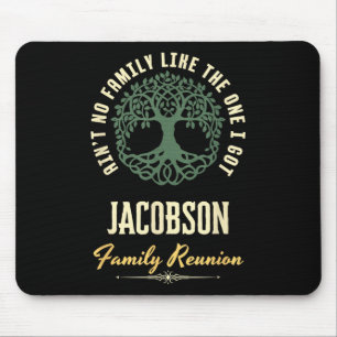 Family Reunion 2025 Matching Design - Jacobson Mouse Pad