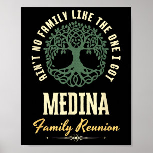 Family Reunion 2025 Matching Design - Medina Poster