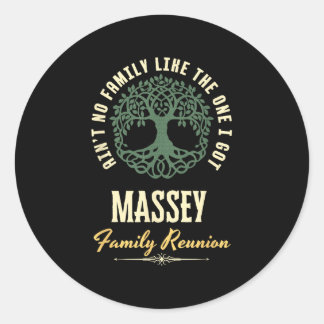 Family Reunion 2025 Matching Design - Mey  Classic Round Sticker