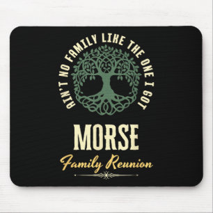 Family Reunion 2025 Matching Design - Morse Mouse Pad