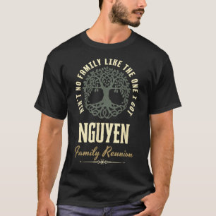 Family Reunion 2025 Matching Design - Nguyen T-Shirt