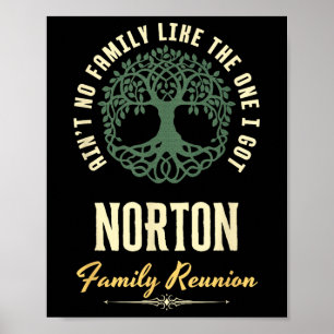 Family Reunion 2025 Matching Design - Norton  Poster