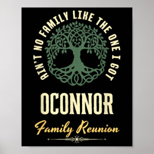Family Reunion 2025 Matching Design - Oconnor  Poster