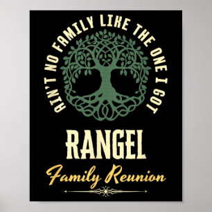 Family Reunion 2025 Matching Design - Rangel Poster