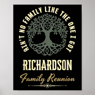 Family Reunion 2025 Matching Design - Richardson Poster